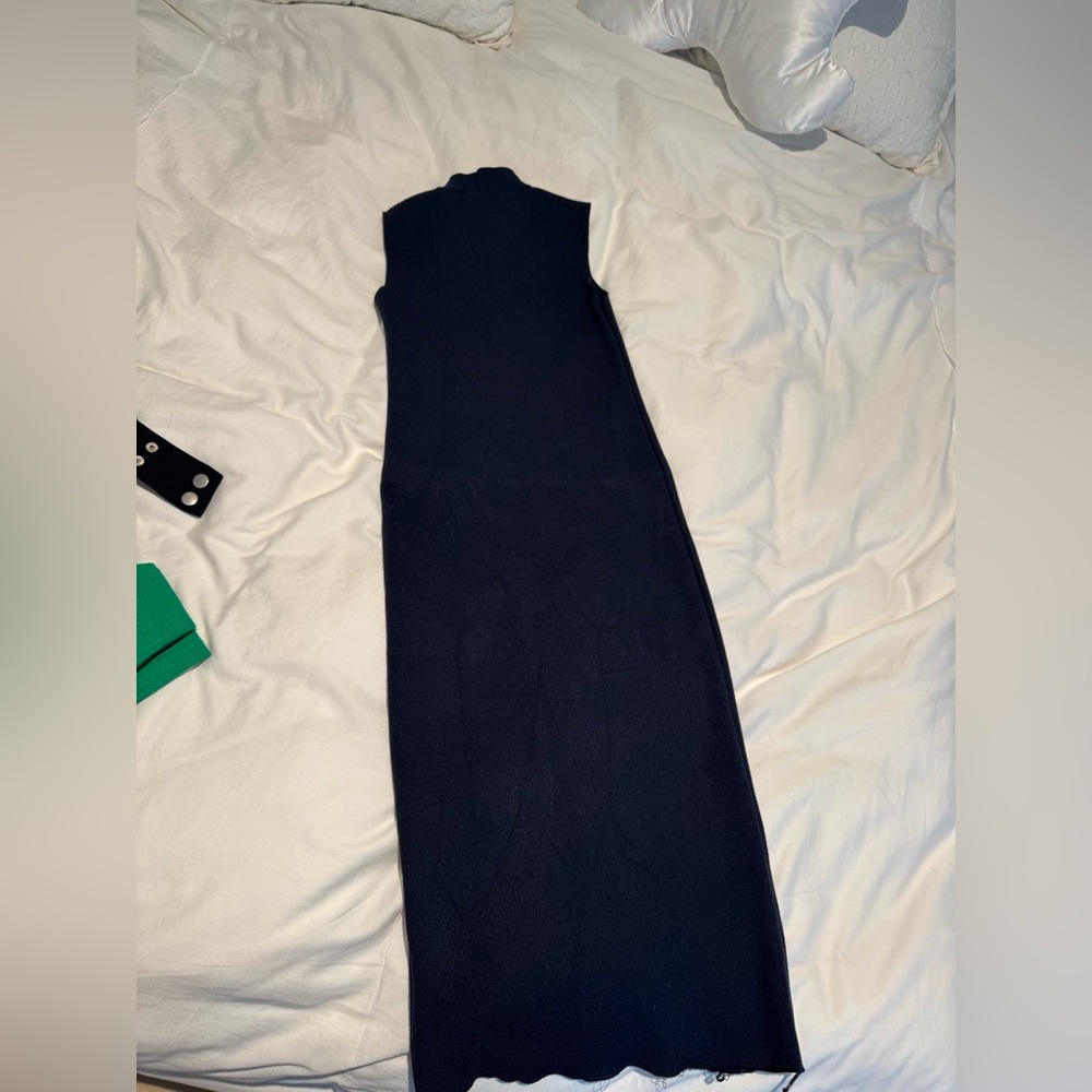 Zara Midnight Blue Knit Top
